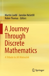 Titelbild: A Journey Through Discrete Mathematics 9783319444789