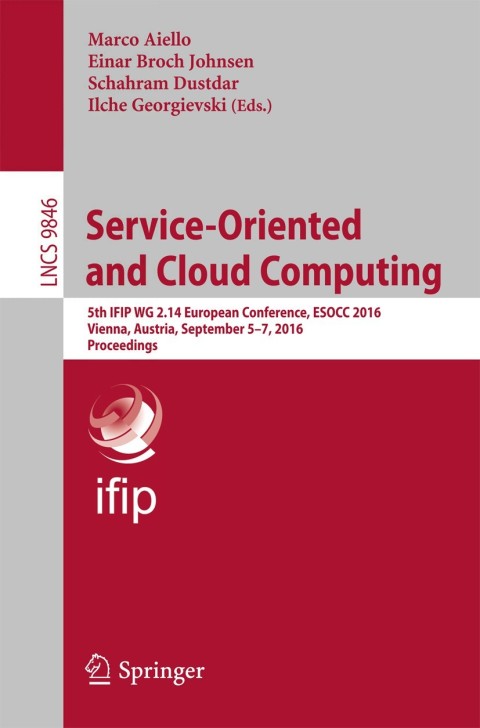 Cover image for book Service-Oriented and Cloud Computing