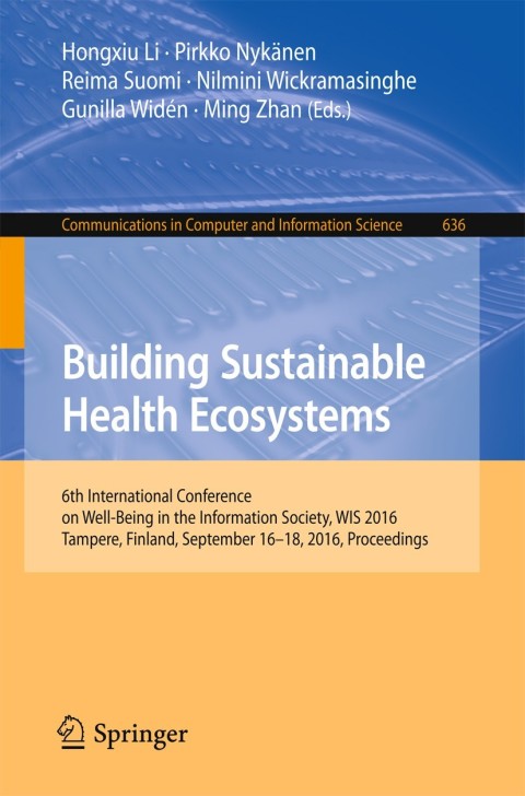 Cover image for book Building Sustainable Health Ecosystems