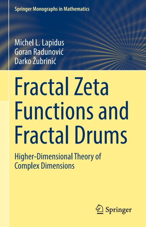 Cover image for book Fractal Zeta Functions and Fractal Drums