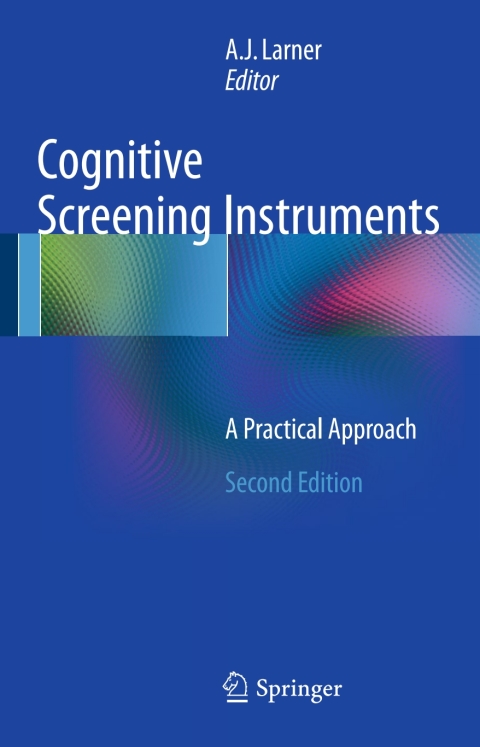 Cover image for book Cognitive Screening Instruments