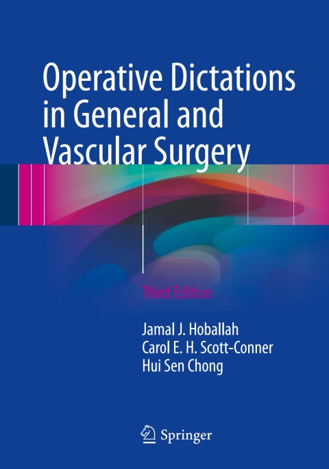 Cover image for book Operative Dictations in General and Vascular Surgery