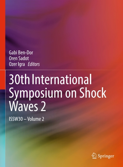 Cover image for book 30th International Symposium on Shock Waves 2