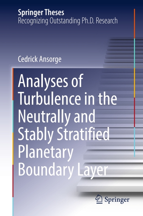 Cover image for book Analyses of Turbulence in the Neutrally and Stably Stratified Planetary Boundary Layer