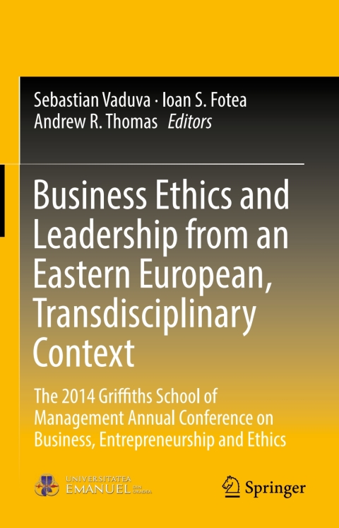 Cover image for book Business Ethics and Leadership from an Eastern European, Transdisciplinary Context