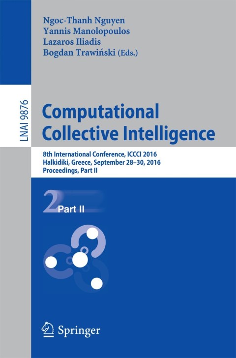 Cover image for book Computational Collective Intelligence