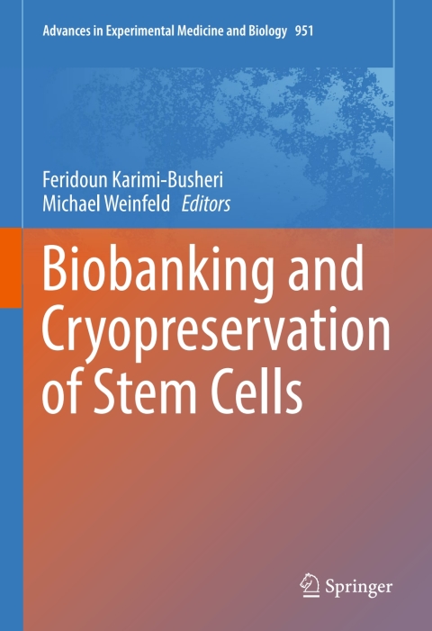 Cover image for book Biobanking and Cryopreservation of Stem Cells