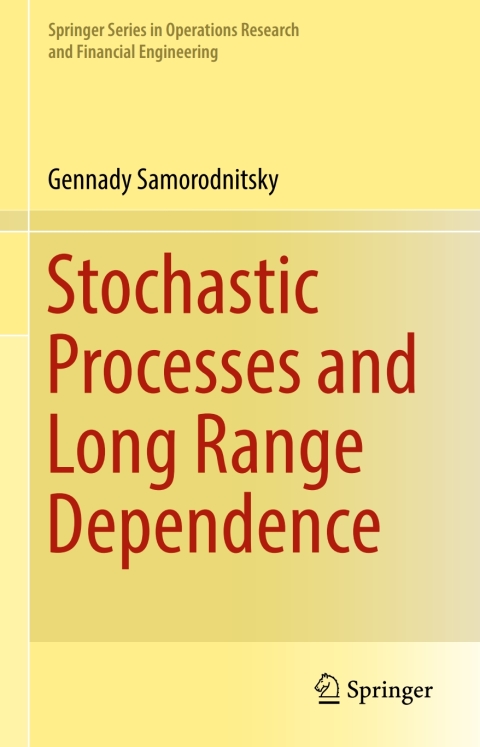 Cover image for book Stochastic Processes and Long Range Dependence