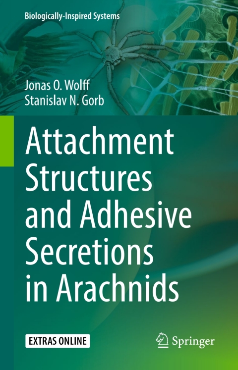 Cover image for book Attachment Structures and Adhesive Secretions in Arachnids