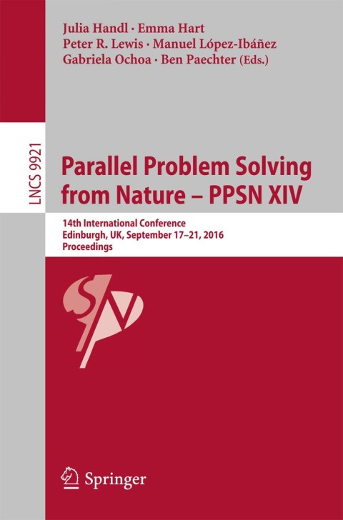 Cover image for book Parallel Problem Solving from Nature – PPSN XIV