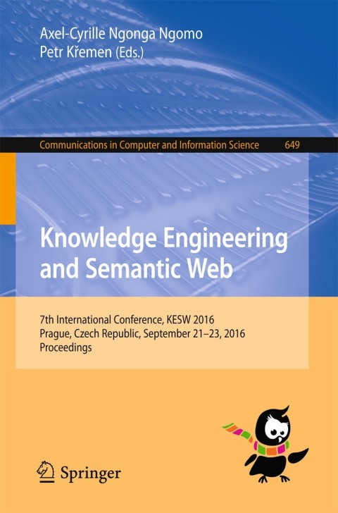 Cover image for book Knowledge Engineering and Semantic Web