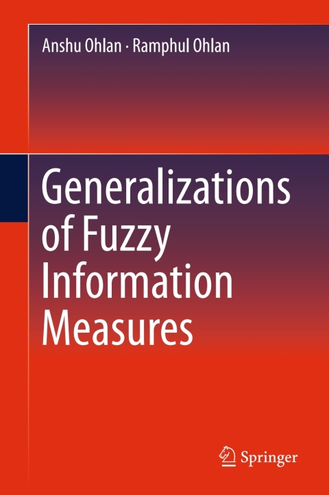 Cover image for book Generalizations of Fuzzy Information Measures