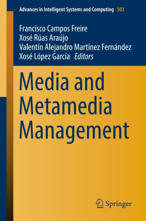 Cover image for book Media and Metamedia Management