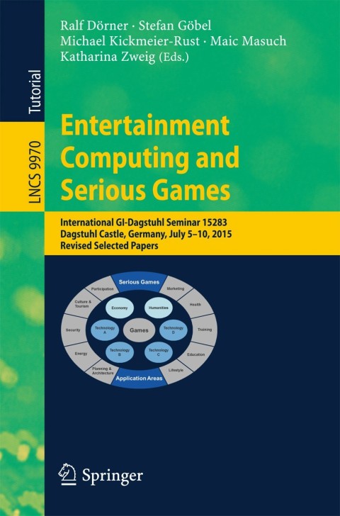 Cover image for book Entertainment Computing and Serious Games