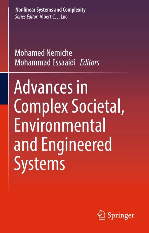 Cover image for book Advances in Complex Societal, Environmental and Engineered Systems