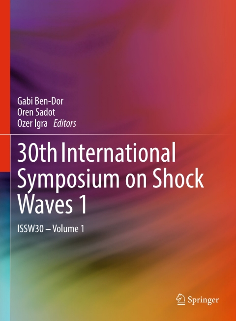 Cover image for book 30th International Symposium on Shock Waves 1