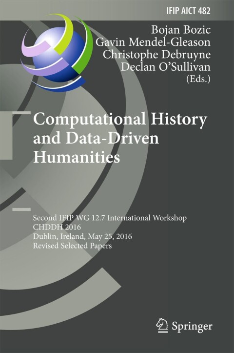 Cover image for book Computational History and Data-Driven Humanities
