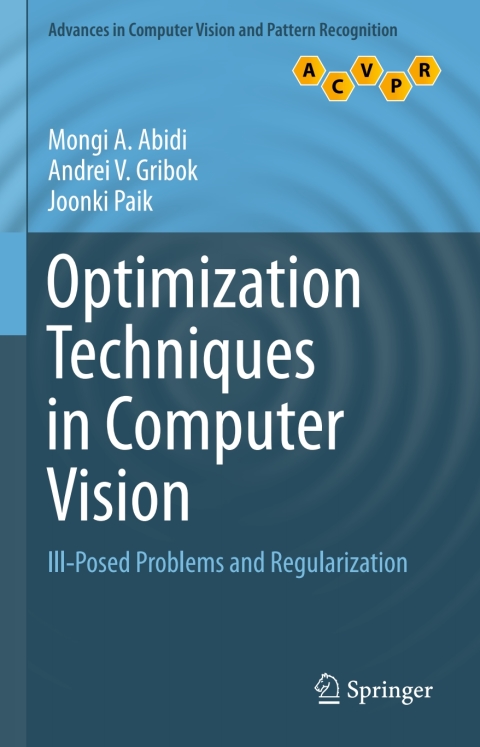 Cover image for book Optimization Techniques in Computer Vision
