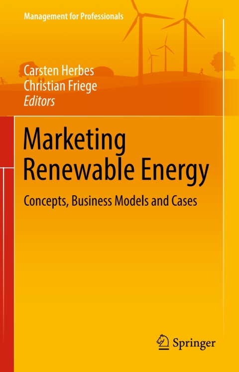 Cover image for book Marketing Renewable Energy
