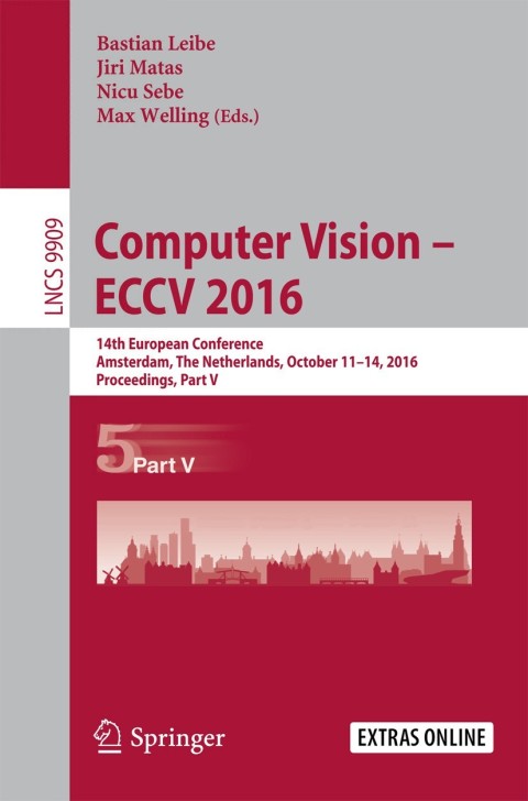 Cover image for book Computer Vision – ECCV 2016