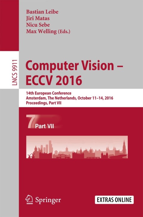Cover image for book Computer Vision – ECCV 2016