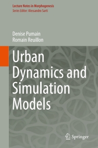 Cover image: Urban Dynamics and Simulation Models 9783319464954