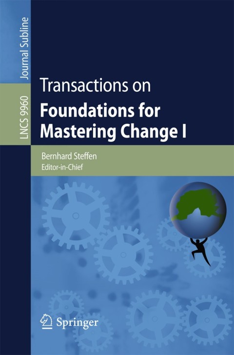 Cover image for book Transactions on Foundations for Mastering Change I
