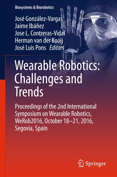Cover image for book Wearable Robotics: Challenges and Trends