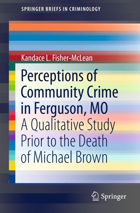 Cover image for book Perceptions of Community Crime in Ferguson, MO