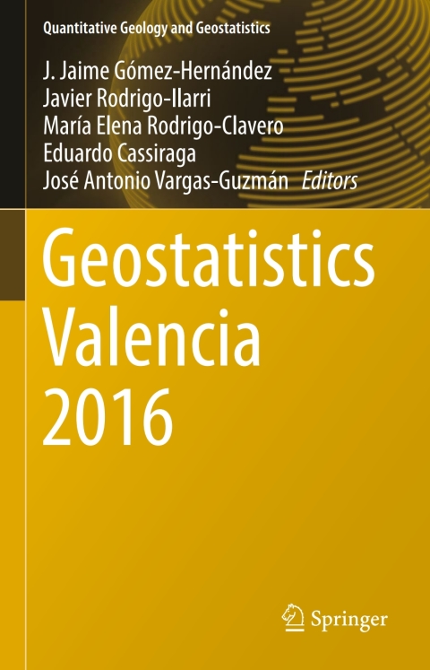 Cover image for book Geostatistics Valencia 2016