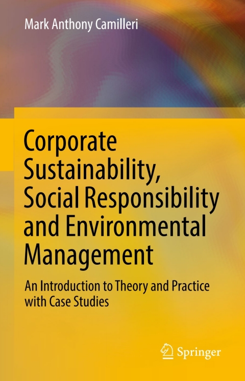 Cover image for book Corporate Sustainability, Social Responsibility and Environmental Management