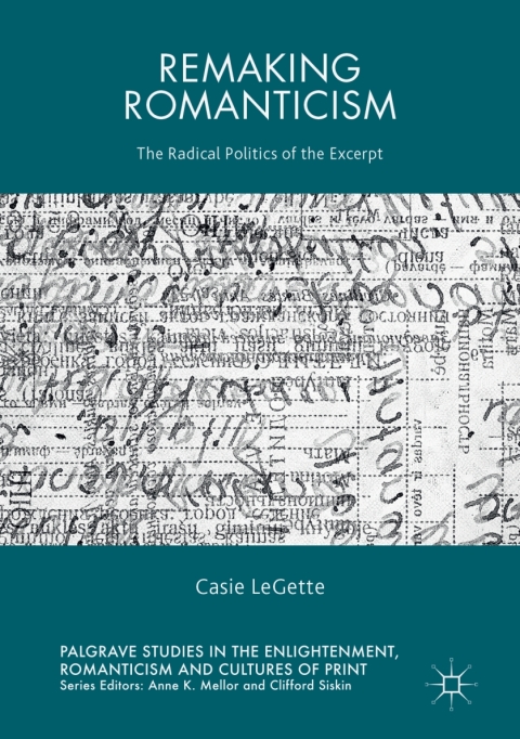 Cover image for book Remaking Romanticism