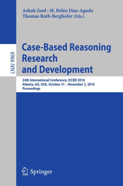 Cover image for book Case-Based Reasoning Research and Development