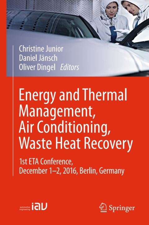Cover image for book Energy and Thermal Management, Air Conditioning, Waste Heat Recovery