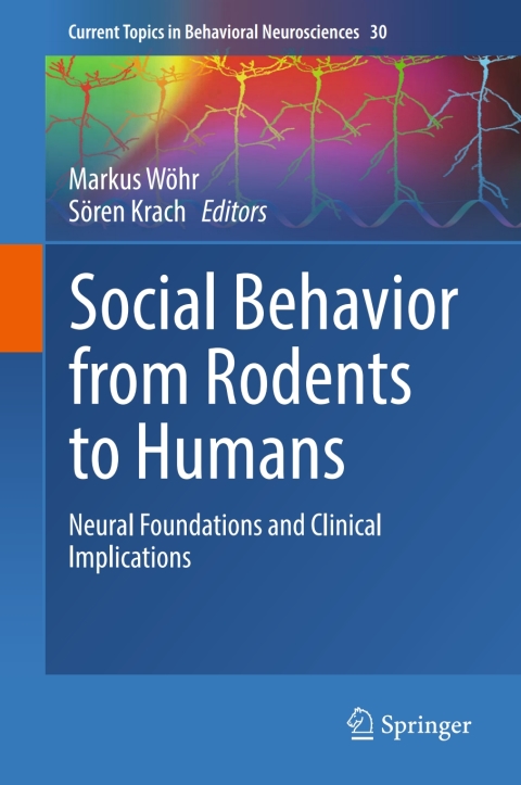 Cover image for book Social Behavior from Rodents to Humans