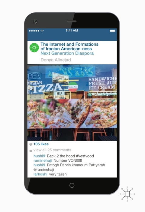 Cover image for book The Internet and Formations of Iranian American-ness