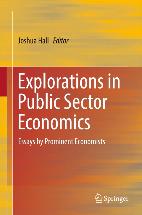 Cover image for book Explorations in Public Sector Economics