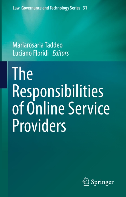 Cover image for book The Responsibilities of Online Service Providers