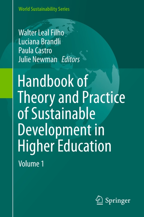 Cover image for book Handbook of Theory and Practice of Sustainable Development in Higher Education