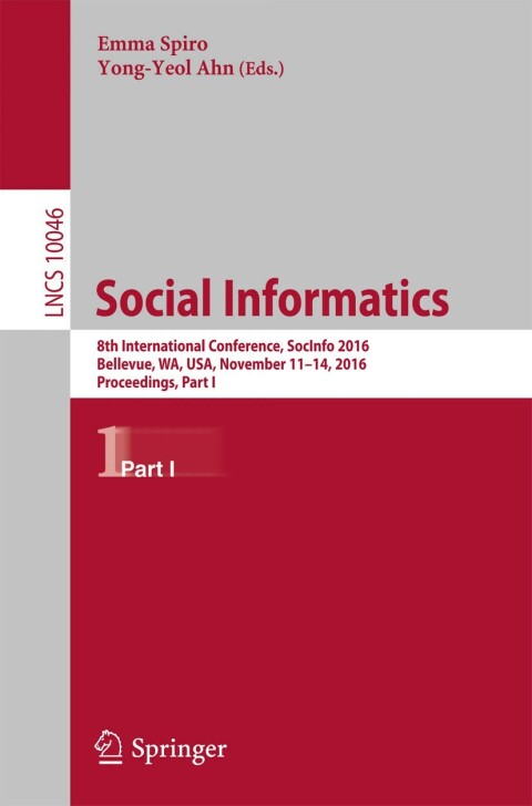 Cover image for book Social Informatics