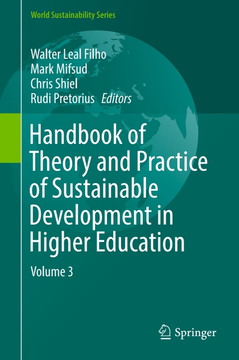 Cover image for book Handbook of Theory and Practice of Sustainable Development in Higher Education