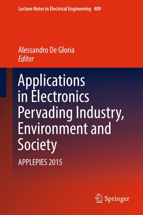 Cover image for book Applications in Electronics Pervading Industry, Environment and Society