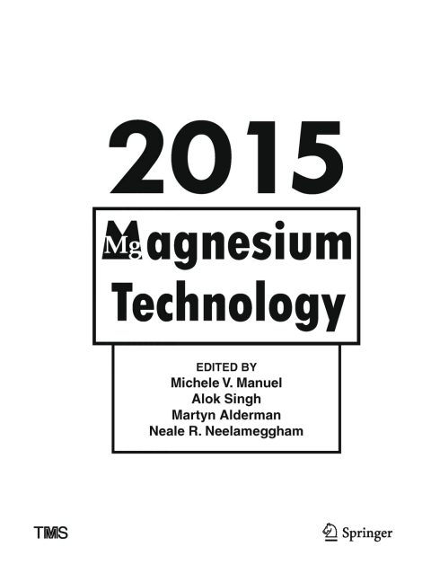 Cover image for book Magnesium Technology 2015