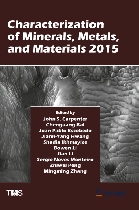 Cover image for book Characterization of Minerals, Metals, and Materials 2015