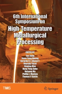 Titelbild: 6th International Symposium on High-Temperature Metallurgical Processing 9781119073574