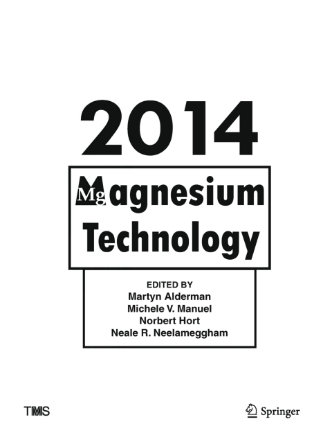Cover image for book Magnesium Technology 2014