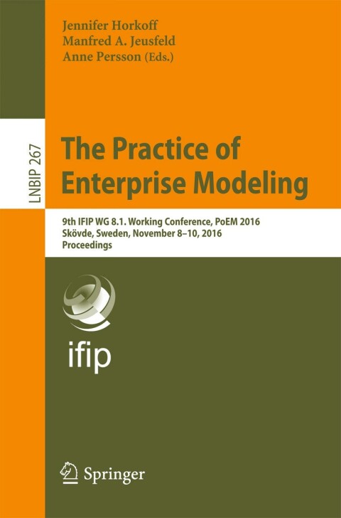 Cover image for book The Practice of Enterprise Modeling