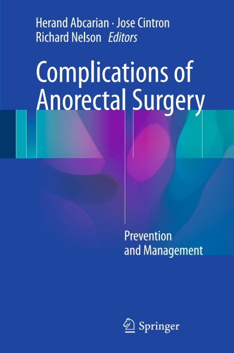 Cover image for book Complications of Anorectal Surgery