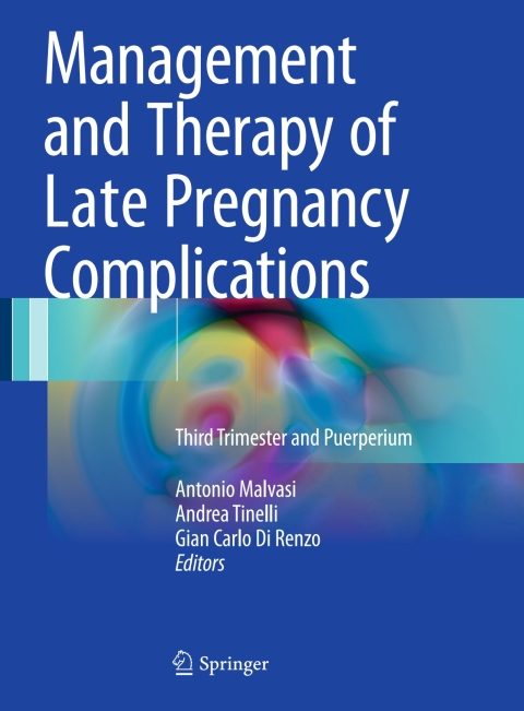 Cover image for book Management and Therapy of Late Pregnancy Complications