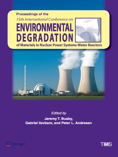 Cover image for book Proceedings of the 15th International Conference on Environmental Degradation of Materials in Nuclear Power Systems - Water Reactors